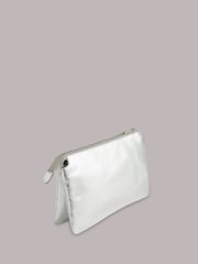 Whistles Whistles Silver Elita Double Pouch Clutch Bag - Bild 2 von 5