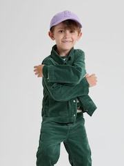 Polarn O. Pyret Green Corduroy Jacket - Image 1 of 5
