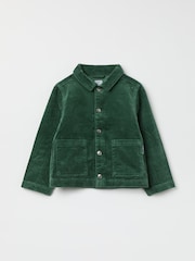 Polarn O. Pyret Green Corduroy Jacket - Image 5 of 5