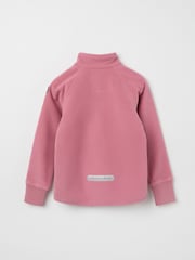 Polarn O. Pyret Pink Waterproof Fleece Jacket - Image 2 of 4