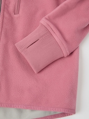Polarn O. Pyret Pink Waterproof Fleece Jacket - Image 4 of 4