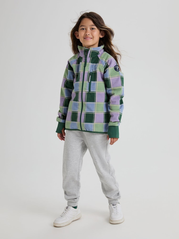 Polarn O. Pyret Purple Waterproof Fleece Jacket - Image 3 of 7