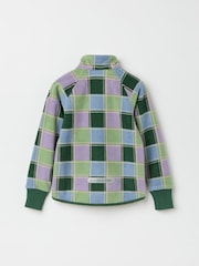 Polarn O. Pyret Purple Waterproof Fleece Jacket - Image 5 of 7