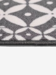 Grey Washable Tile Doormat - Image 7 of 7