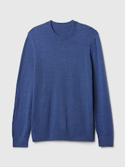 Blau - Gap Cashsoft Rundhalspullover - Bild 5 von 5