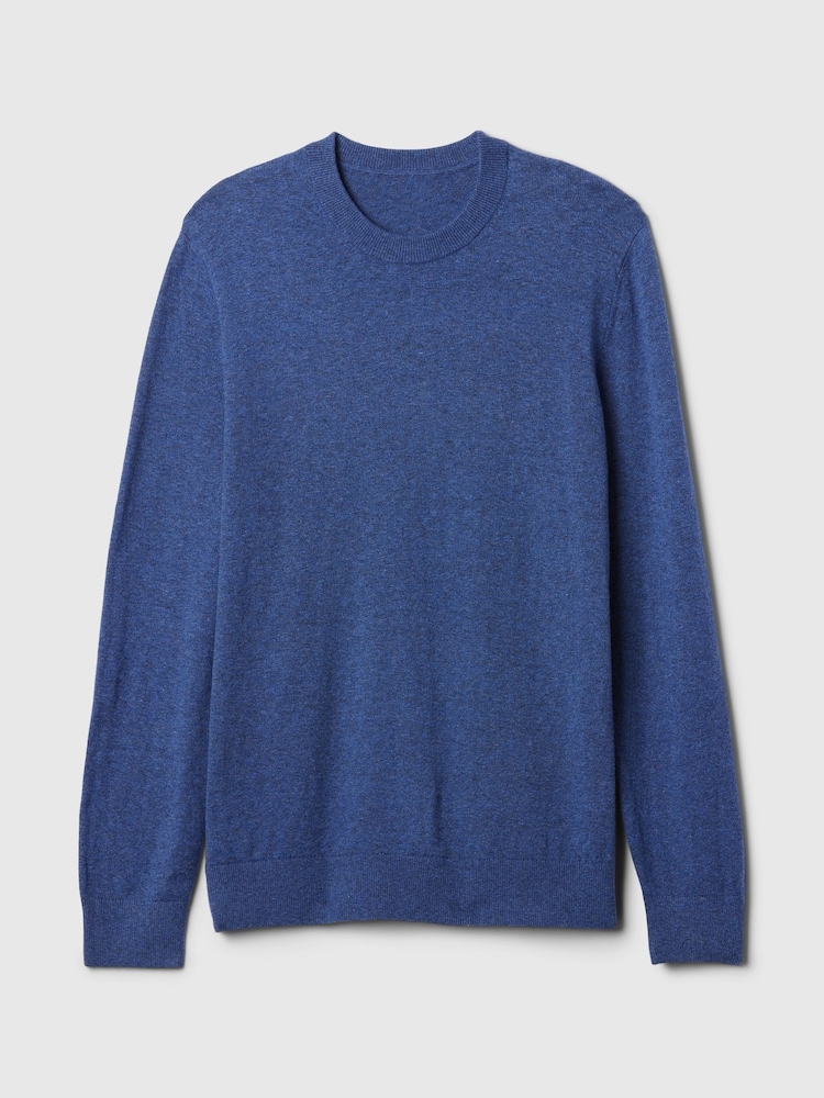 Blau - Gap Cashsoft Rundhalspullover - Bild 5 von 5 Blau - Gap Cashsoft Rundhalspullover - Bild 5 von 5