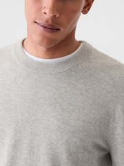 Gap Grey CashSoft Crew Neck Jumper - Image 4 of 5