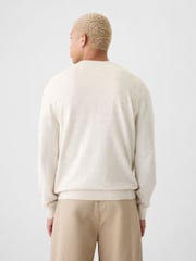 Gap Cream CashSoft Crew Neck Jumper - Image 2 of 5