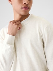 Gap Cream CashSoft Crew Neck Jumper - Image 4 of 5