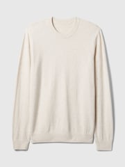 Gap Cream CashSoft Crew Neck Jumper - Image 5 of 5