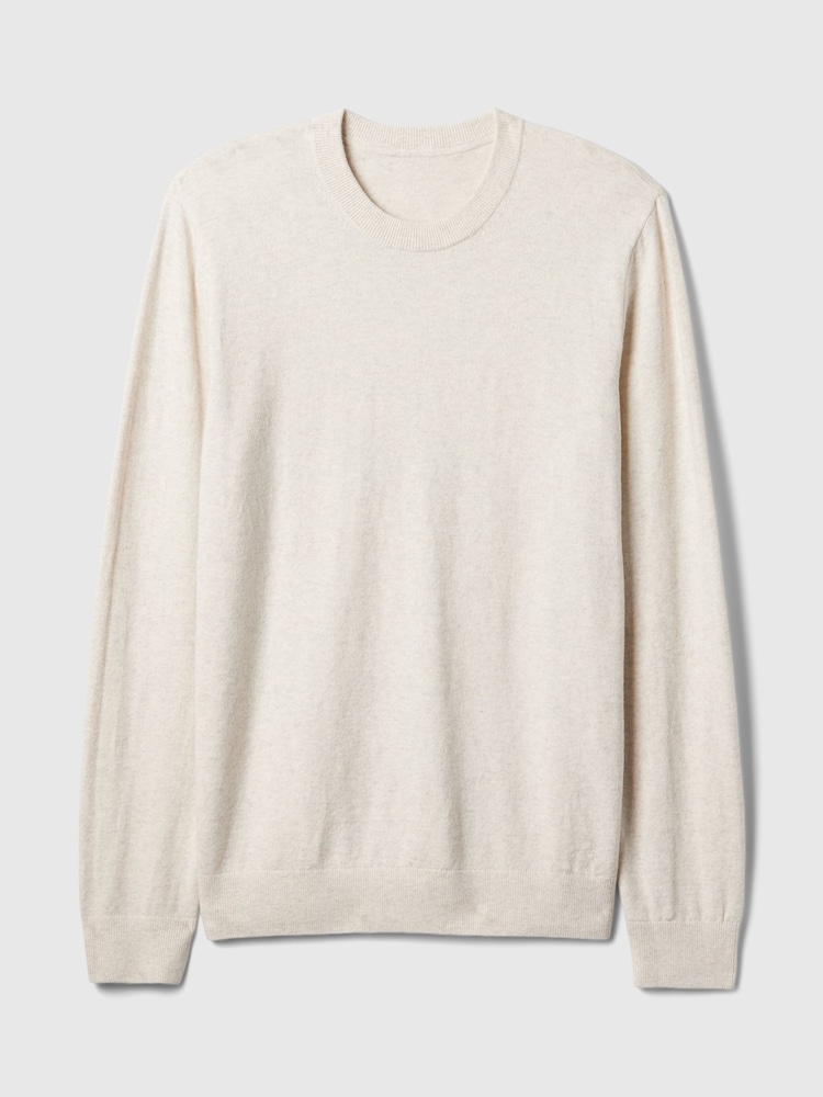 Gap Cream CashSoft Crew Neck Jumper - Image 5 of 5