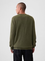 Gap Green CashSoft Crew Neck Jumper - Image 2 of 5