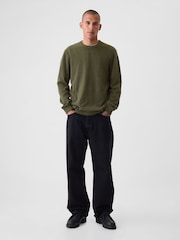 Gap Green CashSoft Crew Neck Jumper - Image 3 of 5