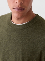Gap Green CashSoft Crew Neck Jumper - Image 4 of 5