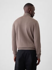 Braun - Gap Merino-Rollkragenpullover - Bild 1 von 5