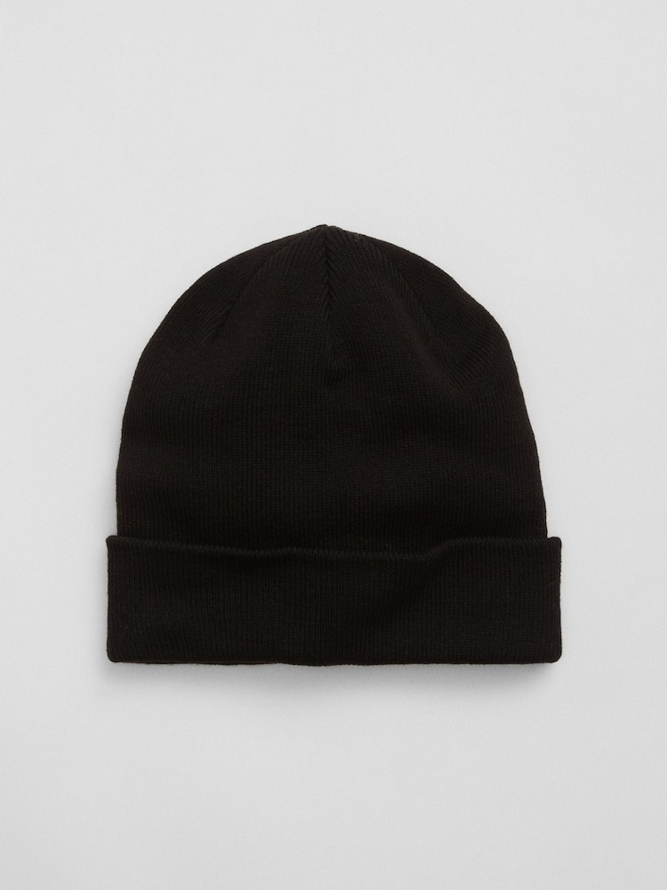Gap Black Adults Cosy Beanie Hat - Image 1 of 1