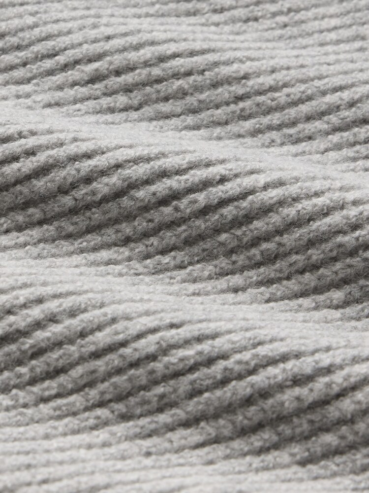 Gap Grey CashSoft Rib Scarf - Image 3 of 3