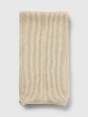 Gap Beige CashSoft Rib Scarf - Image 2 of 3