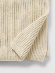 Gap Beige CashSoft Rib Scarf - Image 3 of 3