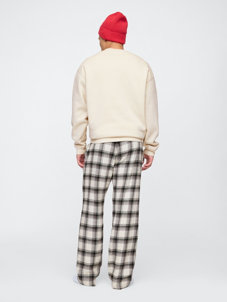 Gap Black Matching Family Christmas Flannel Pyjama Bottoms - Image 2 of 4