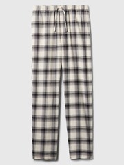 Gap Black Matching Family Christmas Flannel Pyjama Bottoms - Image 4 of 4