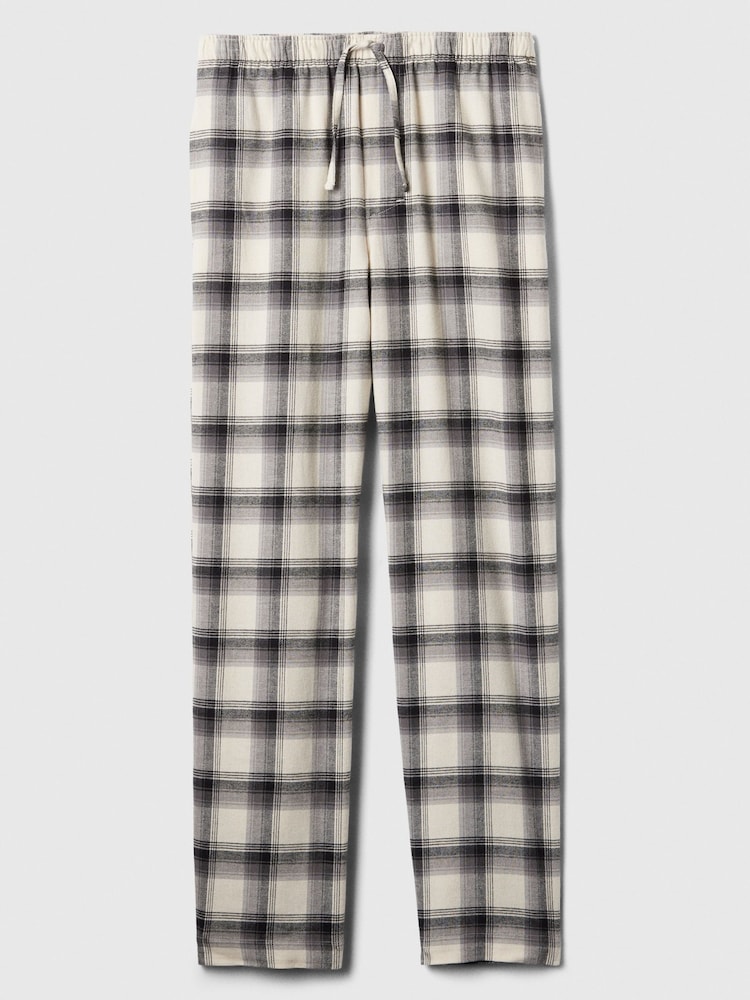 Gap Black Matching Family Christmas Flannel Pyjama Bottoms - Image 4 of 4