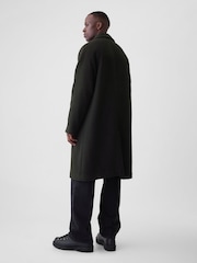Gap Black Oversized Wool-Blend Coat - Image 3 of 5