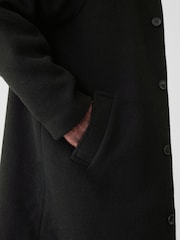 Gap Black Oversized Wool-Blend Coat - Image 5 of 5