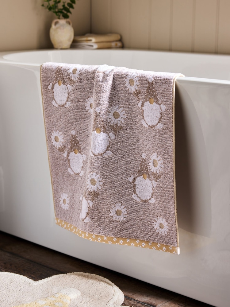 Natural Spring Gonk 100% Cotton Towel - Image 1 of 4