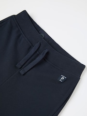 Polarn O. Pyret Blue Plain Joggers - Image 3 of 3
