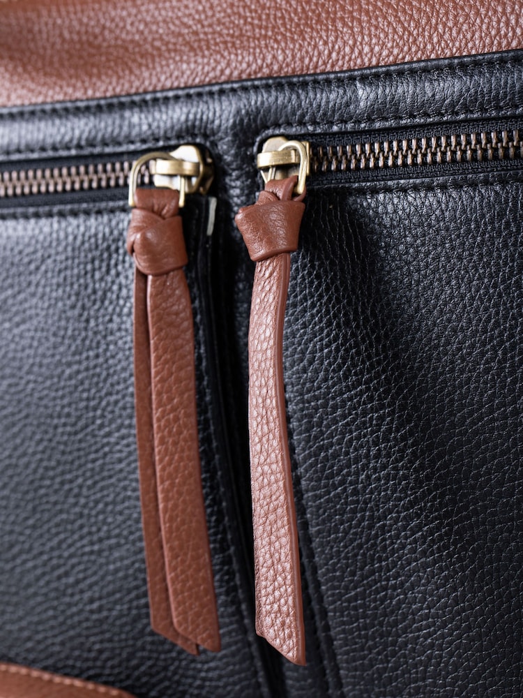 Lakeland Leather Black Beetham Cross-Body Bag - Image 6 of 6 Lakeland Leather Black Beetham Cross-Body Bag - Image 6 of 6