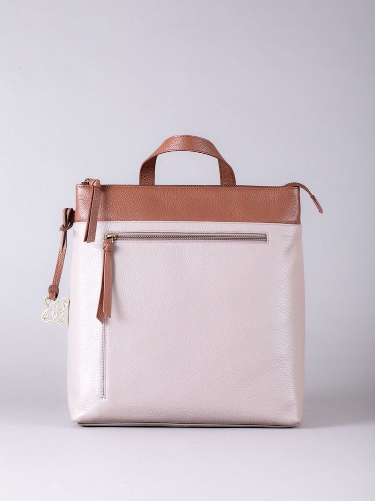 Lakeland Leather Espresso Beetham Backpack - Image 2 of 7