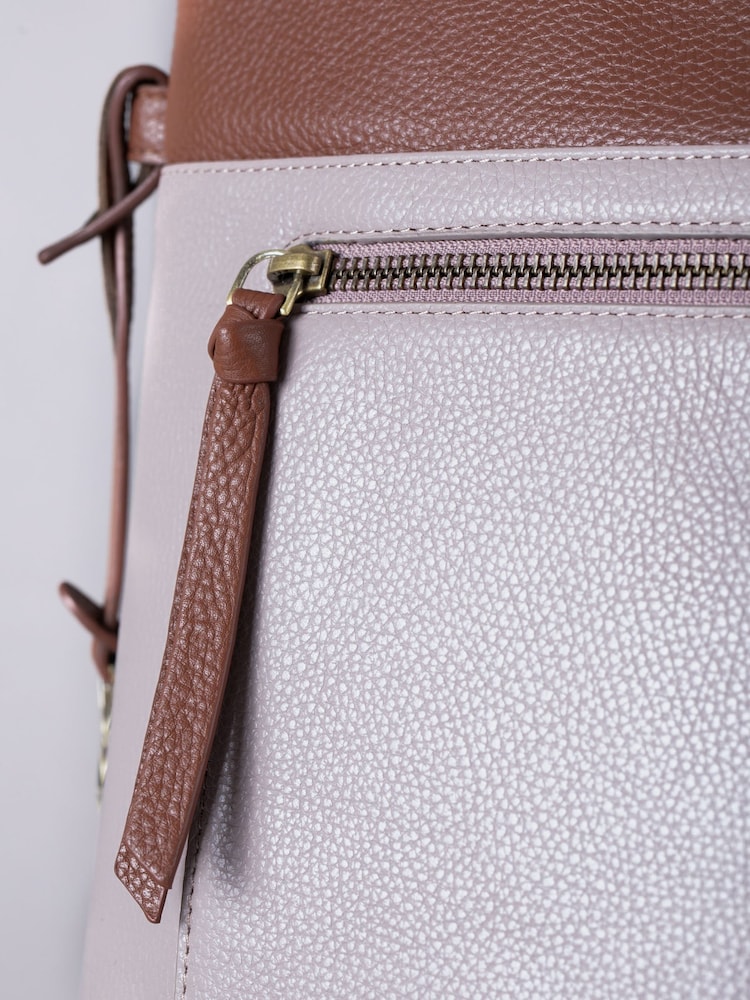 Lakeland Leather Espresso Beetham Backpack - Image 4 of 7