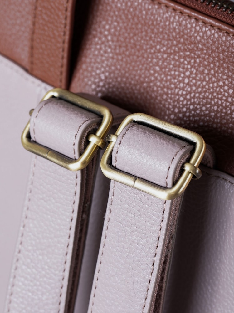 Lakeland Leather Espresso Beetham Backpack - Image 5 of 7