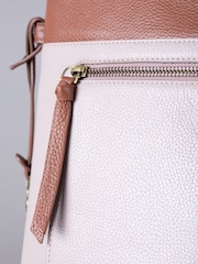 Lakeland Leather Espresso Beetham Backpack - Image 6 of 7