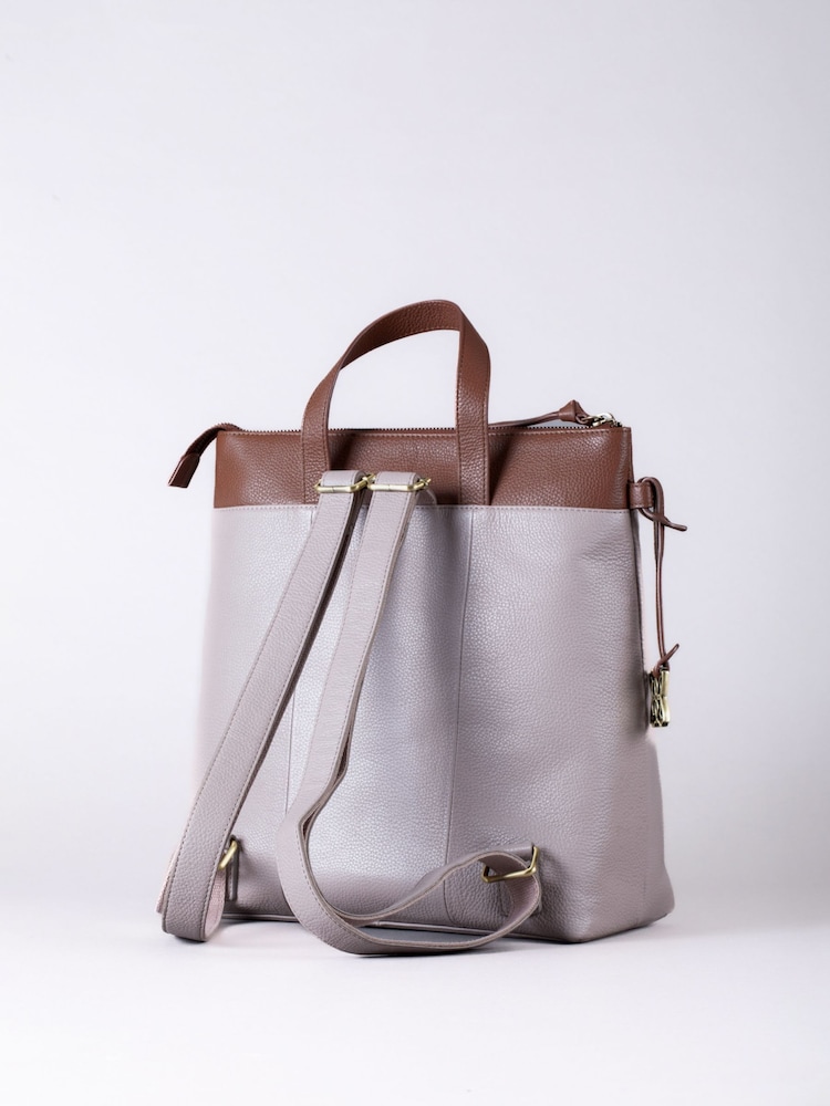 Lakeland Leather Espresso Beetham Backpack - Image 6 of 7