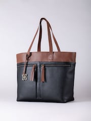 Lakeland Leather Black Beetham Tote Bag - Image 1 of 6
