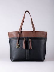 Lakeland Leather Black Beetham Tote Bag - Image 2 of 6