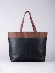 Lakeland Leather Black Beetham Tote Bag - Image 3 of 6