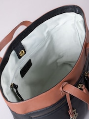 Lakeland Leather Black Beetham Tote Bag - Image 4 of 6