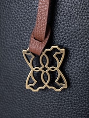 Lakeland Leather Black Beetham Tote Bag - Image 5 of 6