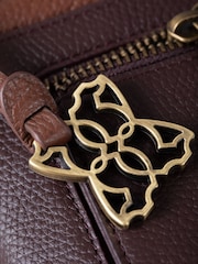 Lakeland Leather Brown Beetham Small Cross-Body Bag - Image 6 of 6