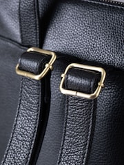 Lakeland Leather Black Beetham Backpack - Image 4 of 7