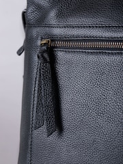 Lakeland Leather Black Beetham Backpack - Image 5 of 7