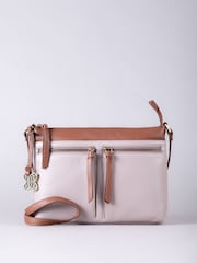 Lakeland Leather Espresso Beetham Cross-Body Bag - Image 1 of 6