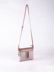 Lakeland Leather Espresso Beetham Cross-Body Bag - Image 3 of 6