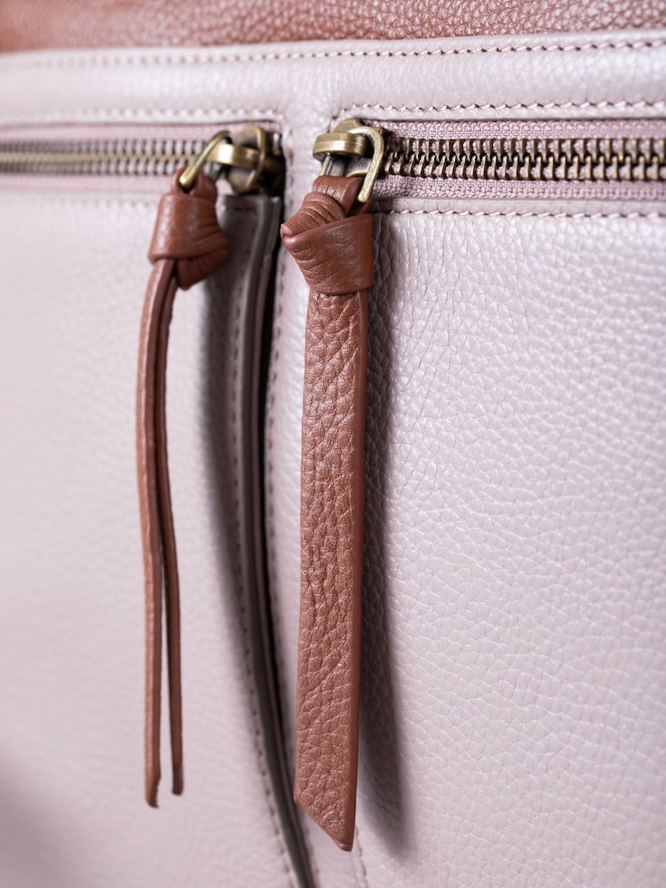 Lakeland Leather Espresso Beetham Cross-Body Bag - Image 6 of 6
