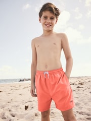 Coral Pink Swim Shorts (1.5-16yrs) - Image 2 of 3
