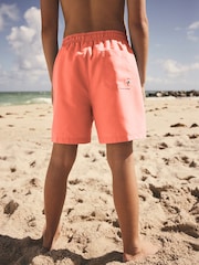 Coral Pink Swim Shorts (1.5-16yrs) - Image 3 of 3