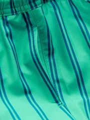 Green Stripe Swim Shorts (3-16yrs) - Image 9 of 9